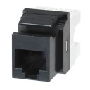 MOLEX RJ45 zásuvka cat5e UTP Keystone modul čierny