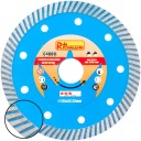 TURBO DIAMANTOVÝ DISK 125 mm 22,23 mm BETÓNOVÁ TEHLA PRE BRÚSKU RICHMANN