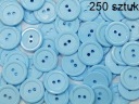 PLASTOVÉ GOMBÍKY 20mm sv. modré balenie 250 ks