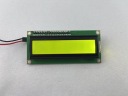 LCD DISPLEJ 1602 2x16 I2C CONVERTER čierne znaky žltozelené pozadie
