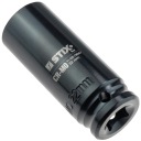 DLHÝ NÁRAZ PRE VZDUCHOVÉ KĽÚČE 1/2 PALCA CR-MO 22MM - STIX