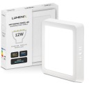 POVRCHOVÝ ŠTVORCOVÝ LED stropný panel PANEL 12W 1080lm Nebliká CCD SLIM