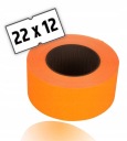 Popisovacia páska 22x12, jednoradová farba