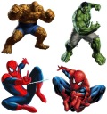 NÁLEPKY NA OKNO, ZRKADLO, SKLO AVENGERS MARVEL