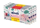 Kindii sensitive vlhčené obrúsky pre bábätká a deti 240 ks