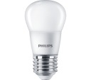 LED žiarovka PHILIPS E27 5W = 40W 2700K TEPLÁ BIELA ​​470lm P45 GUĽ.