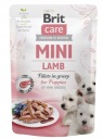 BRIT CARE MINI PUPPY Jahňacie šteniatko 85g LAMB