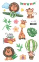 Umývateľné tetovanie pre deti GLITTER ANIMALS EG153