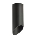 Hliníkové stropné svietidlo Valda Black 160mm