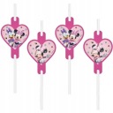 NARODENINOVÉ SLAMKY MINNIE MOUSE BIRTHDAY 4 ks
