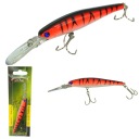 Prívlačový WOBLER ostriež plávajúci 13cm 14g 0,5-1,5m PRO FL