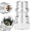 R12 R22 R502 ZÁVITOVÝ KONEKTOR 1/4 SAE NA R134A ADAPTÉR RÝCHLEHO PRESTAVENIA