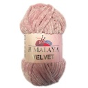 Himalaya Velvet priadza 100g špinavá ružová 90049