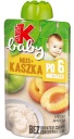 KUBUŚ Baby jablková pena marhuľová ryžová kaša 100g