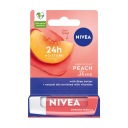 NIVEA PEACH SHINE Ochranný hydratačný rúž 4,8g