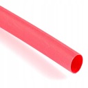 ZMRŠŤOVACIE RÚRY 6MM ČERVENÁ 1M