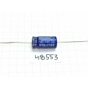 Elektrolytový kondenzátor 470uF 10V 8x16 axiálny x10