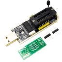 CH341A programátor SPI Flash pamäť EEPROM TTL ZIF 16 pin i2C zbernica