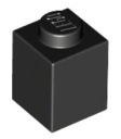 LEGO 1X1 BLACK 3005 CENA ZA 10 KS