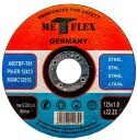 KOVOVÉ REZNÉ KOTOUČE 125x1,0 MET-FLEX