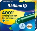 Pelikan NÁPLŇKY NA PERÁ KRÁTKE ZELENÉ