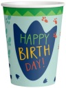 DINOSAUR Dino Party Narodeninové poháre 250ml 8 ks.