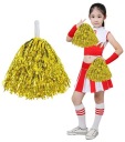 Roztlieskavacie bambulky CHEERLEADER bambuľky ZLATÝ outfit