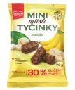 Mini banánové müsli tyčinky 70 g BEZLEPKU