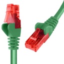 RJ45 LAN kábel CAT 6 U/UTP AWG24 zelený 10m