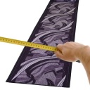 VLNY fialový behúň s elegantným vzorom, šírka 70cm (1 ks má 10cm)
