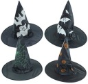 ČIERNEČNÝ HALLOWEENSKÝ KLOBÚK ČIERNY HALLOWEENSKÝ PÁRTY