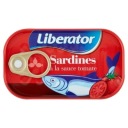 SARDINKY V RAJKOVEJ OMÁČKE 125g LIBERATOR