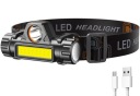 Čelovka s 2 T6 CREE a COB LED zdrojmi