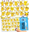 UMÝVAJÚCE DOČASNÉ TETOVANIE PRE DETI DETSKÉ PIKACHU ORIGINÁLNE DIZAJNY