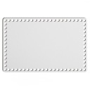 biely základný košík dno 22x34cm HDF obdĺžnik