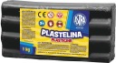 Plastelína ASTRA čierna 1kg