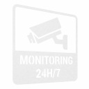 Nálepka - Monitoring 24/7 15x15 matná fólia