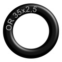 Oring 35x2,5 NBR70 guma odolná voči oleju (1 ks)