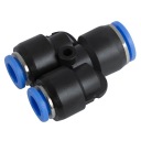 PNEUMATICKÝ ZÁSUVNÝ KONEKTOR Y-TEE AUTO PY 6 mm
