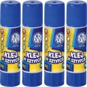 4 kusy Astra GLUE STICK 8g školská kancelária SUPER STRONG