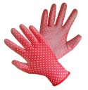 Záhradné kvetinové rukavice potiahnuté polyuretánom Pu flower 6/XS