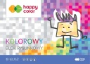 Farebný blok na kreslenie A3, 80g, 15 listov, Happy Col