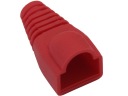 KRYTY NA ZÁSTRČKY RJ45 - 10 ks ČERVENÁ FARBA