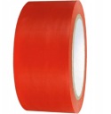 UPOZORNENIE ČERVENÁ označovacia PÁSKA 50mm 33m na čiary, samolepiaca