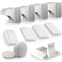 ZABEZPEČENIE DVERÍ SKRINÍ ZÁSUVKY MAGNETICKÝ ZÁMOK 4 KS X4