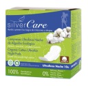 SilverCare 100% BIO, ECO nočné vložky 10 ks