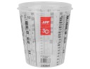 Pohár na miešanie farieb a lakov, transparentný, 2300 ml, 1 kus APP