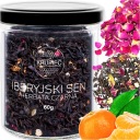 ČIERNY LISTOVÝ ČAJ TANGERÍNKA RUŽA PRÉMIOVÝ DARČEK 60G KRUPIEC