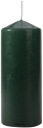 Sviečka valcová sviečka 60/150 BISPOL GREEN 15 cm