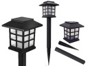 Solárna lampa záhradná dekorácia osvetlenie lampášový domček LED P-510